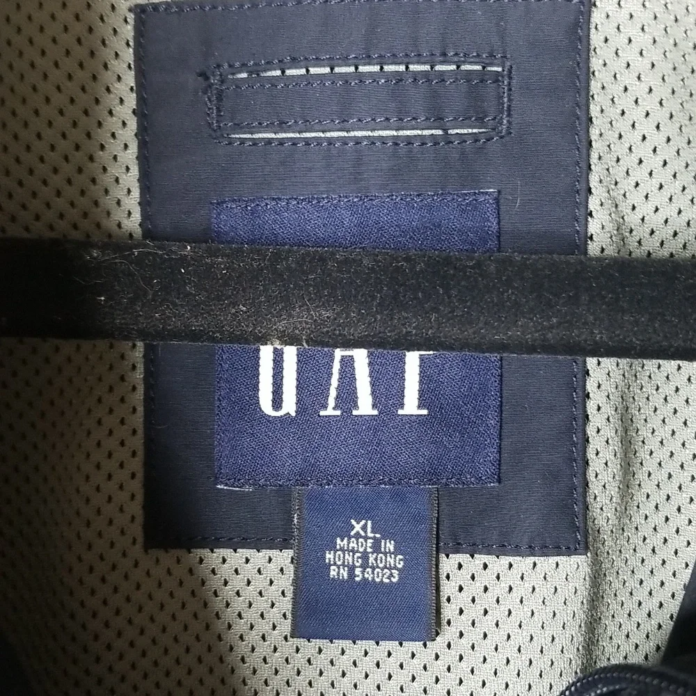 Mens GAP Jacket Windbreaker Sz XL - Picture 2 of 6